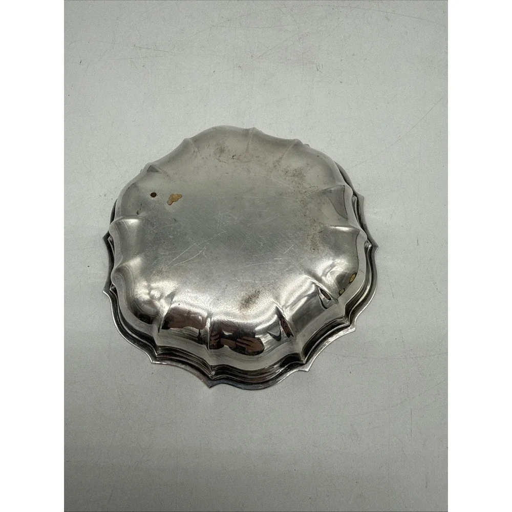 Vintage Silverplate Decorative Serving Bowl/Candy Dish 5.5